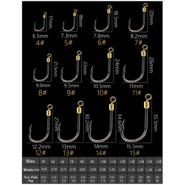 Set 5 Dây Móc Câu Cá Chất Lượng - Độ Bền Cao, Đánh Bắt Nhanh, Giá Chỉ 47.807 VND 8
