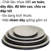 Set 5 Đĩa Tròn Thái Nhựa Việt Nhật Vân Nhám - Buffet, Quán, Đựng Thức Ăn, Giá 52k 5