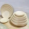 Set 5 Đĩa Tròn Thái Nhựa Việt Nhật Vân Nhám - Buffet, Quán, Đựng Thức Ăn, Giá 52k 6