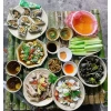 Set 5 Đĩa Tròn Thái Nhựa Việt Nhật Vân Nhám - Buffet, Quán, Đựng Thức Ăn, Giá 52k 7