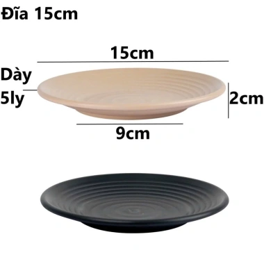 Set 5 Đĩa Tròn Thái Nhựa Việt Nhật Vân Nhám - Buffet, Quán, Đựng Thức Ăn, Giá 52k 10 Set 5 Đĩa Tròn Thái Nhựa Việt Nhật Vân Nhám - Buffet, Quán, Đựng Thức Ăn, Giá 52k 10