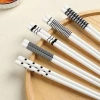 Set 5 Đôi Đũa Gốm Sứ Bát Tràng Chống Bong Chóc Ẩm Mốc Phong Cách Nhật Bản Sang Trọng 4