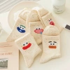 Set 5 Đôi Tất Cao Cổ Nữ Muối Tiêu Họa Tiết Biểu Cảm - Cute, Giá chỉ 12.900₫ 6
