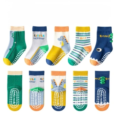 Set 5 Đôi Tất Chống Trơn Trượt MINLIU Giá Rẻ 99k - Họa Tiết Ngộ Nghĩnh Cho Bé Trai và Bé Gái 4 Set 5 Đôi Tất Chống Trơn Trượt MINLIU Giá Rẻ 99k - Họa Tiết Ngộ Nghĩnh Cho Bé Trai và Bé Gái 4
