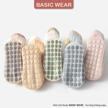 Set 5 Đôi Tất Cổ Cao Chống Trơn Bé 0-3 Tuổi - Giá Ưu Đãi 59.900đ 4 Set 5 Đôi Tất Cổ Cao Chống Trơn Bé 0-3 Tuổi - Giá Ưu Đãi 59.900đ 4