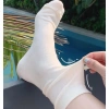 Set 5 Đôi Tất Cổ Cao Nữ Vải Cotton Mềm Co Giãn Thời Trang Hàn Quốc - Giá 12.900 VND 9