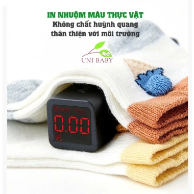 Set 5 đôi tất lưới cho bé 0-5 tuổi, cotton mềm mại, thoáng khí, co giãn tốt - Giá chỉ 80.000₫