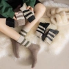 Set 5 Đôi Tất Nữ Cổ Cao Vintage Kẻ Tone Nâu Phong Cách Hàn Giá 9.600₫ 6