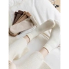 Set 5 Đôi Tất Vớ Cotton Lót Lông Nỉ Giữ Nhiệt Cao Cổ Siêu Ấm Pastel Nữ Giá 11.990 VND 2