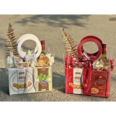 Sét 5 hoặc 10 Túi quai da trong suốt đựng quà tặng - Giá ưu đãi 100.000đ 2