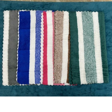 Set 5 khăn lau đa năng 5 màu thấm microfiber mềm mịn – Lau sạch không xước, không đổ bông, 15.000₫