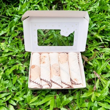 Set 5 Khăn Sữa Muslin Organic 2 lớp 30x30cm BeeOn - mềm mại, thấm hút, an toàn cho bé, 64.916₫ 9 Set 5 Khăn Sữa Muslin Organic 2 lớp 30x30cm BeeOn - mềm mại, thấm hút, an toàn cho bé, 64.916₫ 9