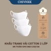 Set 5 Khẩu Trang Vải Cotton Thoáng Mát Kháng Khuẩn Chống Bụi Mịn 23.000₫