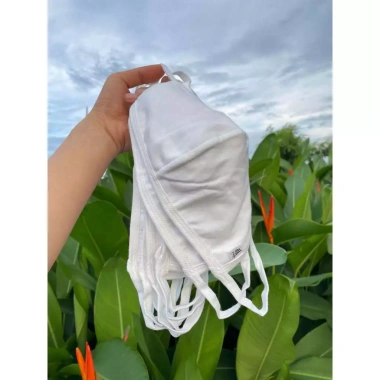 Set 5 Khẩu Trang Vải Cotton Thoáng Mát Kháng Khuẩn Chống Bụi Mịn 23.000₫