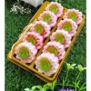 Set 5 Khuôn Silicon: Bánh Da Lợn, Cupcake, Rau Câu, Bánh Chuối Hoa Cúc, Lá, Sen - CAKESHOP 5