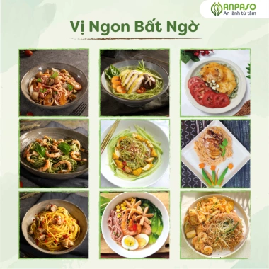 Set 5 Mì Rau Củ Mix Vị Anpaso - Mì Chay Eat Clean 600g Giá chỉ 190.000 đồng 6