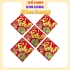 Sét 5 miếng decan nhung đỏ in nổi chữ PHƯỚC TÀI LỘC CHÚC MỪNG - phụ kiện trang trí Tết giá 25.000 VND 4