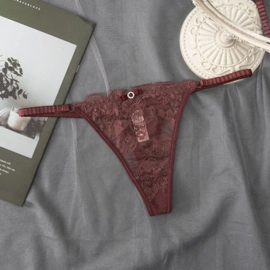 Set 5 Quần Lót Nữ Ren Lọt Khe Sexy Ôm Dáng Tạo Đường Cong 24.900VND LILIRIA 8.001