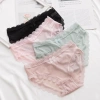 Set 5 Quần Lót Nữ Ren Lưới Sexy Thảo Mát Tôn Dáng Gợi Cảm, Kháng Khuẩn Đính Nơ 105 - 19.900đ 3