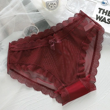 Set 5 Quần Lót Nữ Ren Lưới Sexy Thảo Mát Tôn Dáng Gợi Cảm, Kháng Khuẩn Đính Nơ 105 - 19.900đ 9 Set 5 Quần Lót Nữ Ren Lưới Sexy Thảo Mát Tôn Dáng Gợi Cảm, Kháng Khuẩn Đính Nơ 105 - 19.900đ 9
