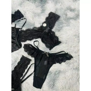 Set 5 Quần Lót Ren Đen Nữ - 5 Kiểu Dáng Thời Trang, Tràn Đầy Quyến Rũ 7