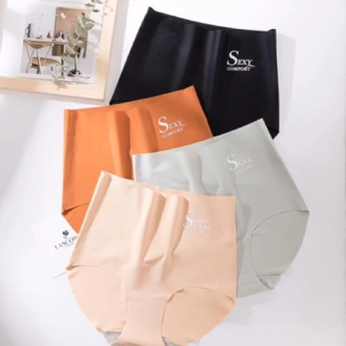 Set 5 Quần Lót Su Lụa Cạp Cao Gen Bụng Tàng Hình Sexy Giá chỉ 27.900đ