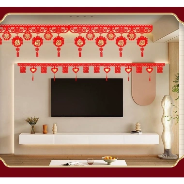 Set 5 Rèm Cửa 4m In Chữ Happy Words - Trang Trí Tiệc Cưới Giá Ưu Đãi 86.400₫ 5