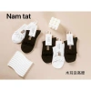 Set 5 Tất Dệt Kim Cao Cổ Đen Trắng Bông Chic - Giá ưu đãi 26.600₫, chất liệu cao cấp, thoáng mát 5