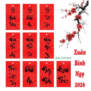 Set 5 tem chữ Tết Việt, Xuân, Bình An, An Khang, Thịnh Vượng 10x10cm – Dán bánh chưng, pháo giấy, trang trí Tết chỉ 9.900đ 10 Set 5 tem chữ Tết Việt, Xuân, Bình An, An Khang, Thịnh Vượng 10x10cm – Dán bánh chưng, pháo giấy, trang trí Tết chỉ 9.900đ 10