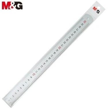 Set 5 thước nhôm M&G 20cm/30cm - Thước kỹ thuật hợp kim bền đẹp, chỉ 95.000₫