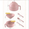Set 5 tô úp mì lúa mạch đa màu - Bát ăn mì tôm an toàn, giá 34.999đ 3