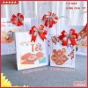 Set 5 túi giấy kraft đựng quà Tết 2.026 mẫu đẹp đủ size, gói quà biếu khách hàng, đối tác, sự kiện 16.000 VND