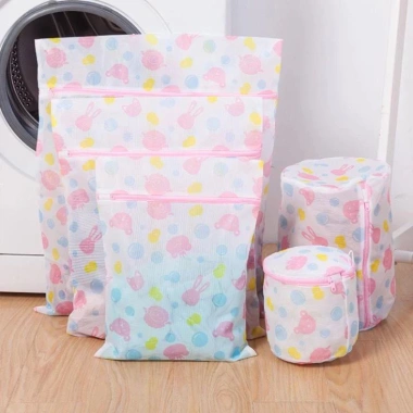 Sét 5 túi lưới giặt đồ hình hoa - Giặt quần áo lót tiện lợi, giảm giá 41.900₫