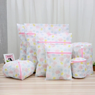 Sét 5 túi lưới giặt đồ hình hoa - Giặt quần áo lót tiện lợi, giảm giá 41.900₫