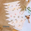 Set 5 Yếm Xô Muslin Boona 4 lớp Họa Tiết Cao Cấp Mềm Mại Đáng Yêu Giá 85.000 VND 2