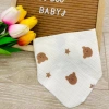 Set 5 Yếm Xô Muslin Boona 4 lớp Họa Tiết Cao Cấp Mềm Mại Đáng Yêu Giá 85.000 VND 5
