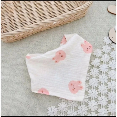 Set 5 Yếm Xô Muslin Boona 4 lớp Họa Tiết Cao Cấp Mềm Mại Đáng Yêu Giá 85.000 VND 6