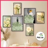 Set 50 ảnh dán tường 6 tranh cô gái thời trang cute, phòng ngủ, phòng khách 86.400₫ 2