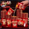 Set 50 Cốc Giấy Đỏ Tết 2.026 - Rộn Ràng Đón Xuân, Giá Chỉ 55.000 VNĐ, Giảm Đặc Biệt