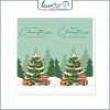 Set 50 decal Giáng sinh dán nắp hộp quà Noel, tem sticker Christmas, niêm phong, trang trí 8