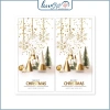 Set 50 decal Giáng sinh dán nắp hộp quà Noel, tem sticker Christmas, niêm phong, trang trí 10