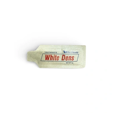 Set 50 gói kem đánh răng Whitedens 5g túi giấy kraft - Giá 50.000 đồng