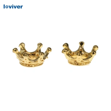 Set 50 hạt cườm mạ vàng hình vương miện - Trang sức, giá ưu đãi 63.800₫ 3