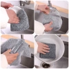 Sét 50 Khăn Than Tre 20x20 & 25x25cm - Lau đa năng 2 mặt lông, mềm mại, thấm hút tốt, chỉ 65.000đ 8