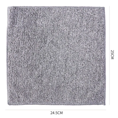 Sét 50 Khăn Than Tre 20x20 & 25x25cm - Lau đa năng 2 mặt lông, mềm mại, thấm hút tốt, chỉ 65.000đ 9 Sét 50 Khăn Than Tre 20x20 & 25x25cm - Lau đa năng 2 mặt lông, mềm mại, thấm hút tốt, chỉ 65.000đ 9