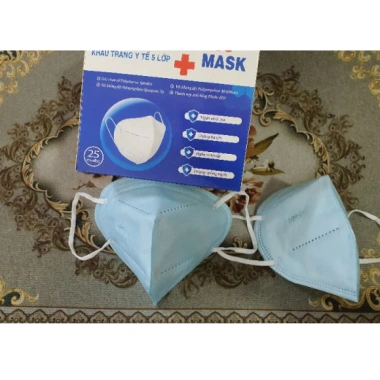 Set 50 Khẩu Trang Y tế N95/KN95 5 lớp Không Van - Bảo Vệ Tối Đa, Giá 38.000₫ 2 Set 50 Khẩu Trang Y tế N95/KN95 5 lớp Không Van - Bảo Vệ Tối Đa, Giá 38.000₫ 2