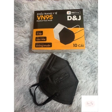 Set 50 Khẩu Trang Y tế N95/KN95 5 lớp Không Van - Bảo Vệ Tối Đa, Giá 38.000₫