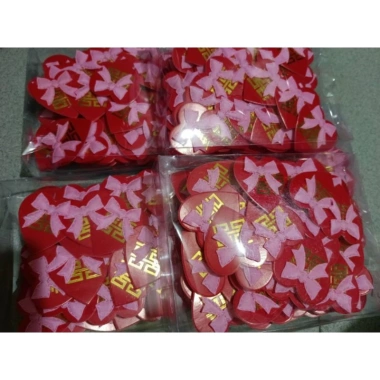 Set 50 nơ tim cưới sang trọng - Giá ưu đãi 29.777₫, điểm nhấn hoàn hảo cho tiệc cưới 2 Set 50 nơ tim cưới sang trọng - Giá ưu đãi 29.777₫, điểm nhấn hoàn hảo cho tiệc cưới 2
