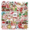 Set 50 sticker bóc dán Giáng sinh ông già Noel, cây thông, người tuyết cho bé - 29.000 VND 6