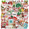 Set 50 sticker bóc dán Giáng sinh ông già Noel, cây thông, người tuyết cho bé - 29.000 VND 7
